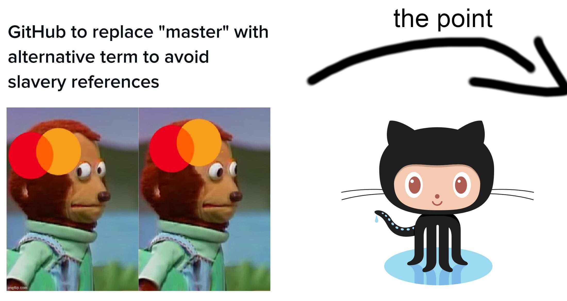 somebody missed the racism point